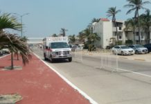 Piden respetar carril de emergencia en Miramar.