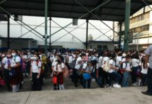 Exhortan a alumnos a que sigan utilizando cubrebocas para evitar contagios de COVID-19