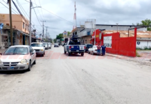 Policía Estatal aplica operativo en el conocido Barrio del Centralito