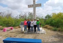 Reviven monumento al migrante