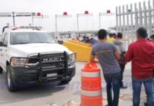 Transportistas “bloquean” puente internacional Reynosa-Pharr
