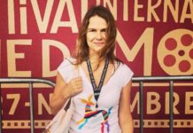 Nailea Norvind: Con este vestido de escote en la espalda deslumbró la actriz durante los Berlinale 2022