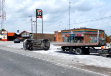 Accidente vial deja una persona muerta y cuantiosos daños materiales