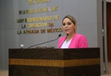 Diputada que se desmayó en Congreso sigue delicada