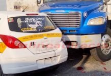 Choques dejan daños, personas lesionadas no de gravedad y caos vial