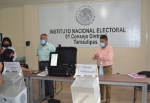Muestra el INE urna electrónica para votar el 5 de junio