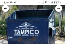 Falso la información de presunta venta de contenedores del municipio