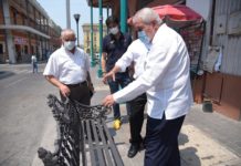 Supervisa Alcalde de Tampico Obras en Diferentes Sectores