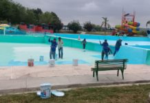 Visita Coepris albercas debido al fuerte calor