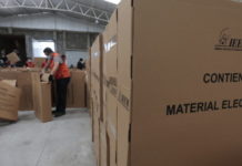 Reciben los 22 Consejos Distritales el material electoral