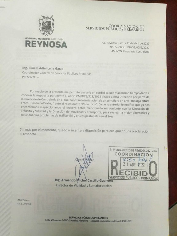 Siguen esperando respuesta.05202022