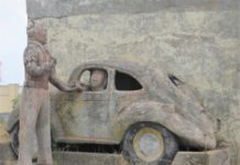 El monumento al agente de Tránsito “mordelón”