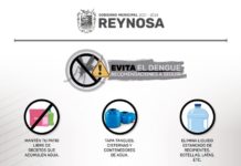 Llama Gobierno Municipal de Reynosa a tapar el paso al Dengue