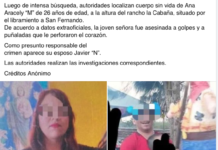 Siguen feminicidios en Tamaulipas