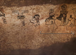 FOTO: Túnel secreto bajo una casa de Turquía desvela un complejo subterráneo con antiguas tallas de dioses asirios