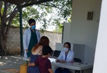 Ante la nueva ola de COVID-19; centros médicos consultan al aire libre