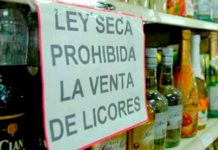 Decretaran Ley Seca por Comicios Electorales del 5 de Junio