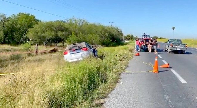 Encontronazo en la Ribereña deja una persona muerta y lesionadas (1)