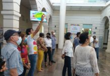 Realizan tour histórico Palacio de Andonegui
