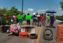 Bloquearon pescadores la carretera Tampico-Valles ante trabas de ingreso BIENPESCA