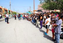 Llevan programas sociales y beneficios a sectores de Reynosa
