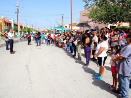Llevan programas sociales y beneficios a sectores de Reynosa