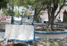Plaza Garibaldi en “Centralito” en el abandono