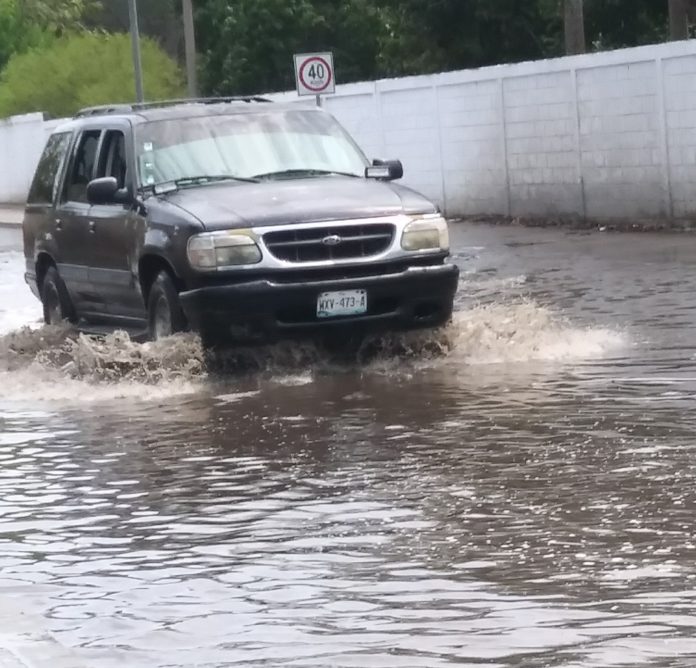 encharcamientos limite Tampico-Madero