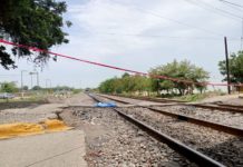 Tren embiste y despedaza a transeúnte