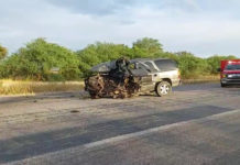Aparatoso accidente dejó personas muertas y daños en carretera a San Fernando
