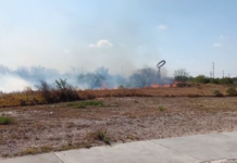 Bomberos sofocan predios y pastizales