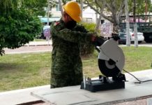 Entregan Granada en módulo de canje de armas en Madero