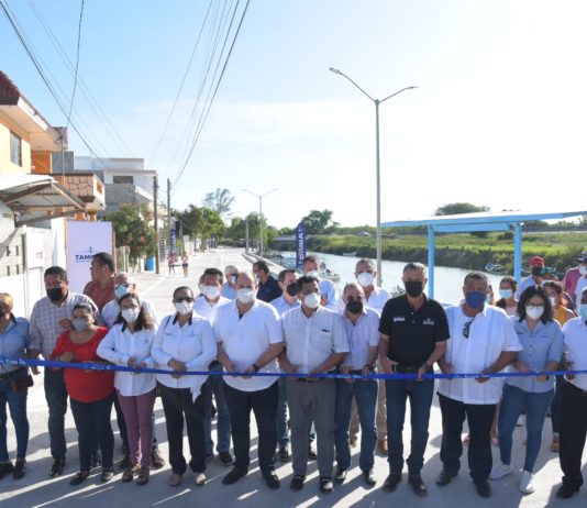 Entrega Chucho Nader Obra de Infraestructura Vial y Turística en Tancol
