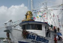 Después de dos años retoman la Procesión Náutica de la Virgen del Carmen