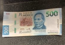 Sector comercial de Madero denuncia circulación de billetes falsos, de 500 pesos