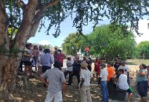 Colonos impiden obra en área verde en la Chapultepec