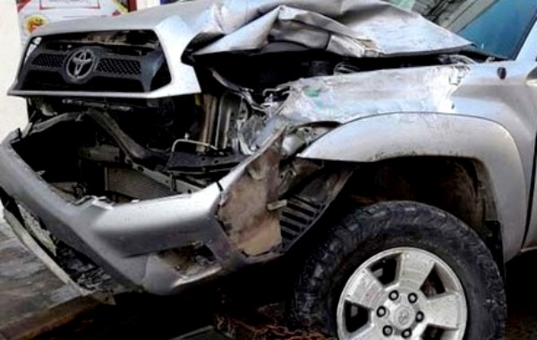 Racha de accidentes viales