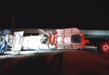 Vuelca pipa en el “Viaducto de la Muerte”