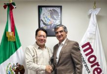 Se reúnen Américo y Mario Delgado; van por la renovación de Morena en Tamaulipas
