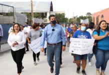 Continúa Gobernador Francisco Cabeza de Vaca con inauguración de calles en Tamaulipas