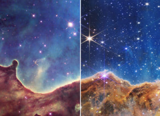 Así se comparan las imágenes del telescopio espacial James Webb con las de su famoso predecesor Hubble
