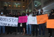 Marchan periodistas para exigir justicia por la muerte de Toño de la Cruz
