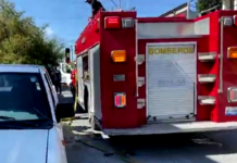 Bomberos acuden a llamado ciudadano de incendio en vivienda