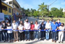 IInaugura Chucho Nader Pavimentación en la Colonia Chairel
