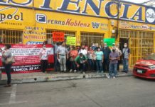 Protestan contra el Sindicato Petrolero sección 33