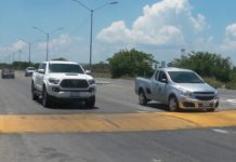 Topes en corredor urbano son necesarios