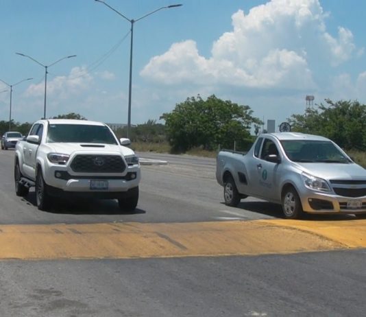 Topes en corredor urbano son necesarios