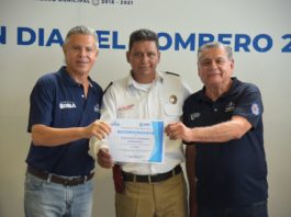 Reconoce Chucho Nader la Diaria Labor de los Bomberos de Tampico