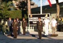 Rinde protesta nuevo director del Hospital Militar de Tampico