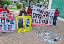 Madres y esposas de desaparecidos desde 2011, exigen a las autoridades buscar a sus familiares